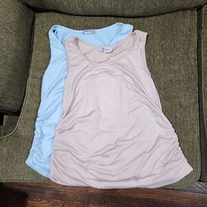Soft Pastel Sleeveless Tank Tops for Women